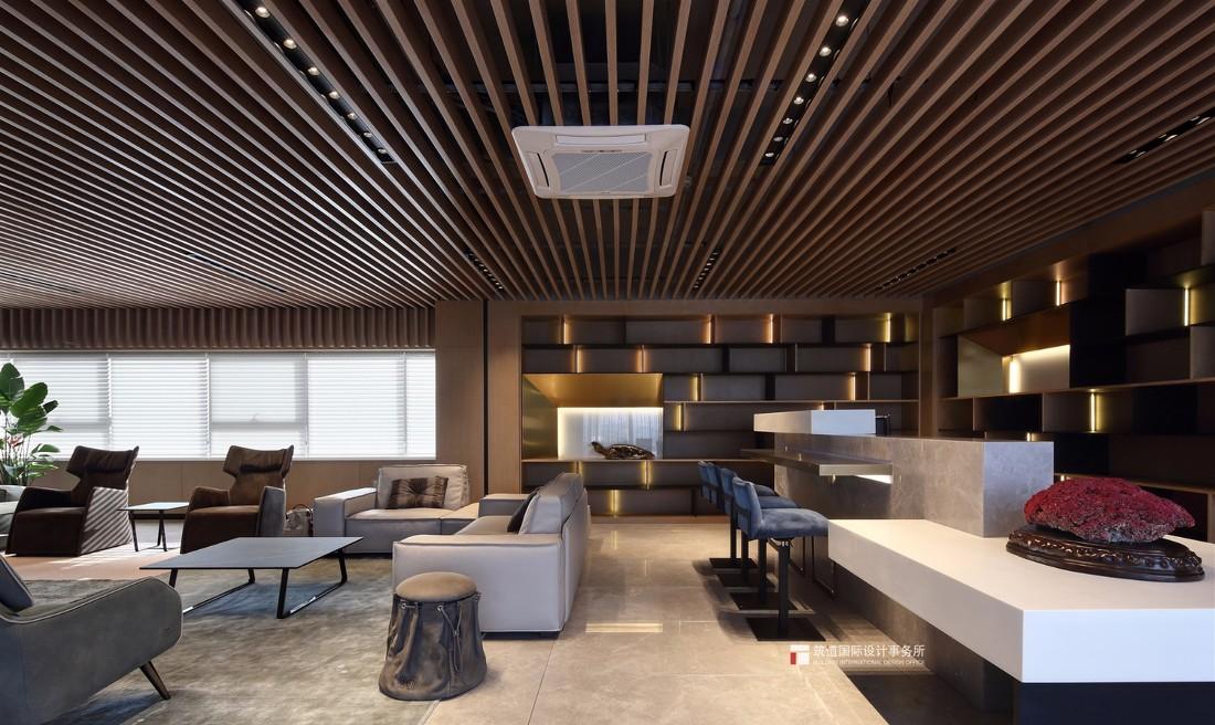 科技与人文共融的办公空间设计-25