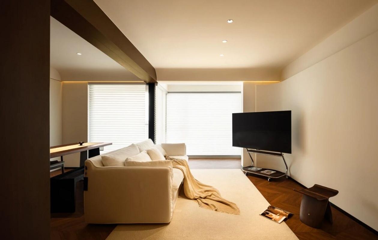 Y宅  时光的柔板丨F + 建筑空间设计-12