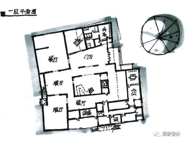 建筑抄绘丨朱家角人文艺术馆-56