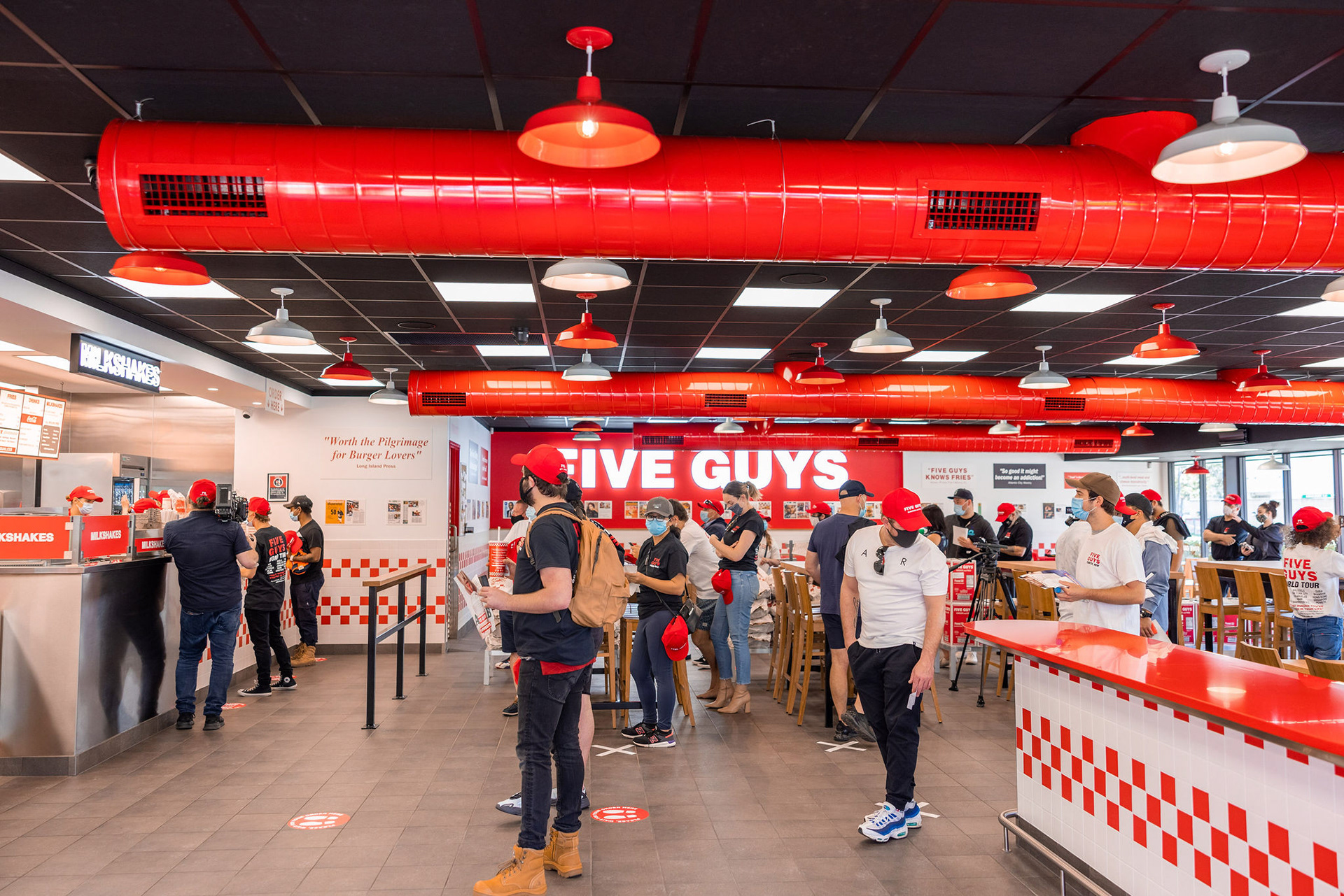 Five Guys· Penrith 快餐店设计丨澳大利亚新南威尔士丨Design Partnership Australia-60