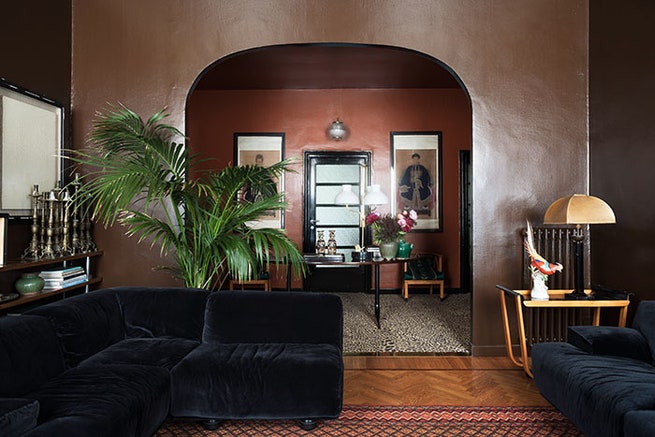 米兰时尚公寓 | 色彩斑斓的复古与现代融合-1
