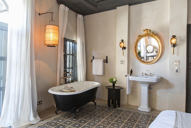 摩洛哥马拉喀什殖民别墅的欧亚设计魅力-10