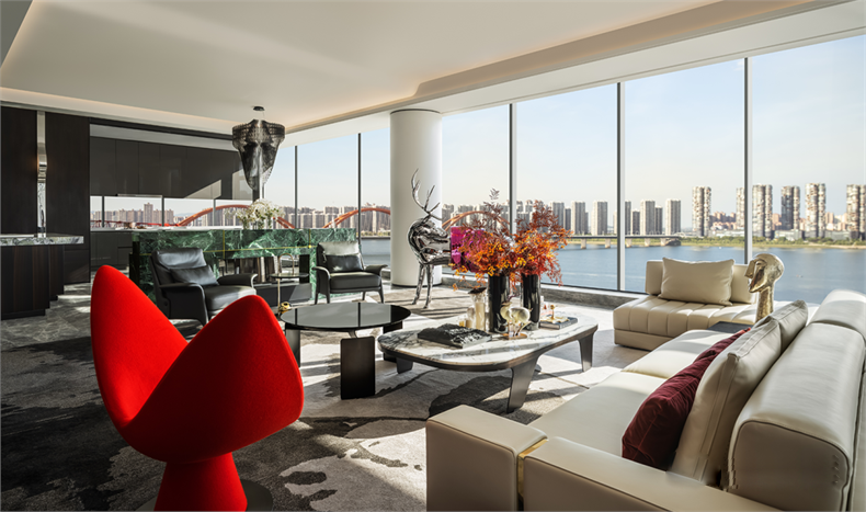 长沙旭辉样板间 | 艺术奔流的无界视野-10