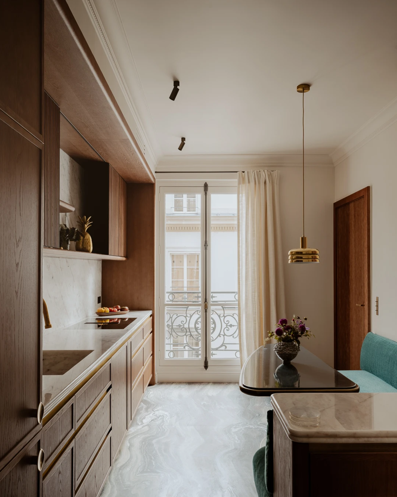 Rue de l’Abbaye 公寓设计丨法国巴黎丨Ett Hem 工作室-24