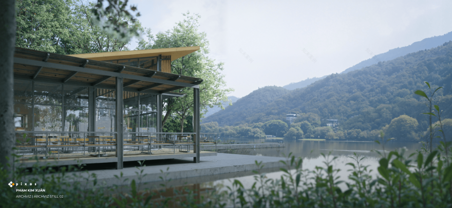 Archviz Still Course 02学生作品丨4pixos Academy-8