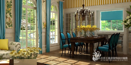 格拉斯小镇—法式乡村 别墅设计 王凤波设计机构-12