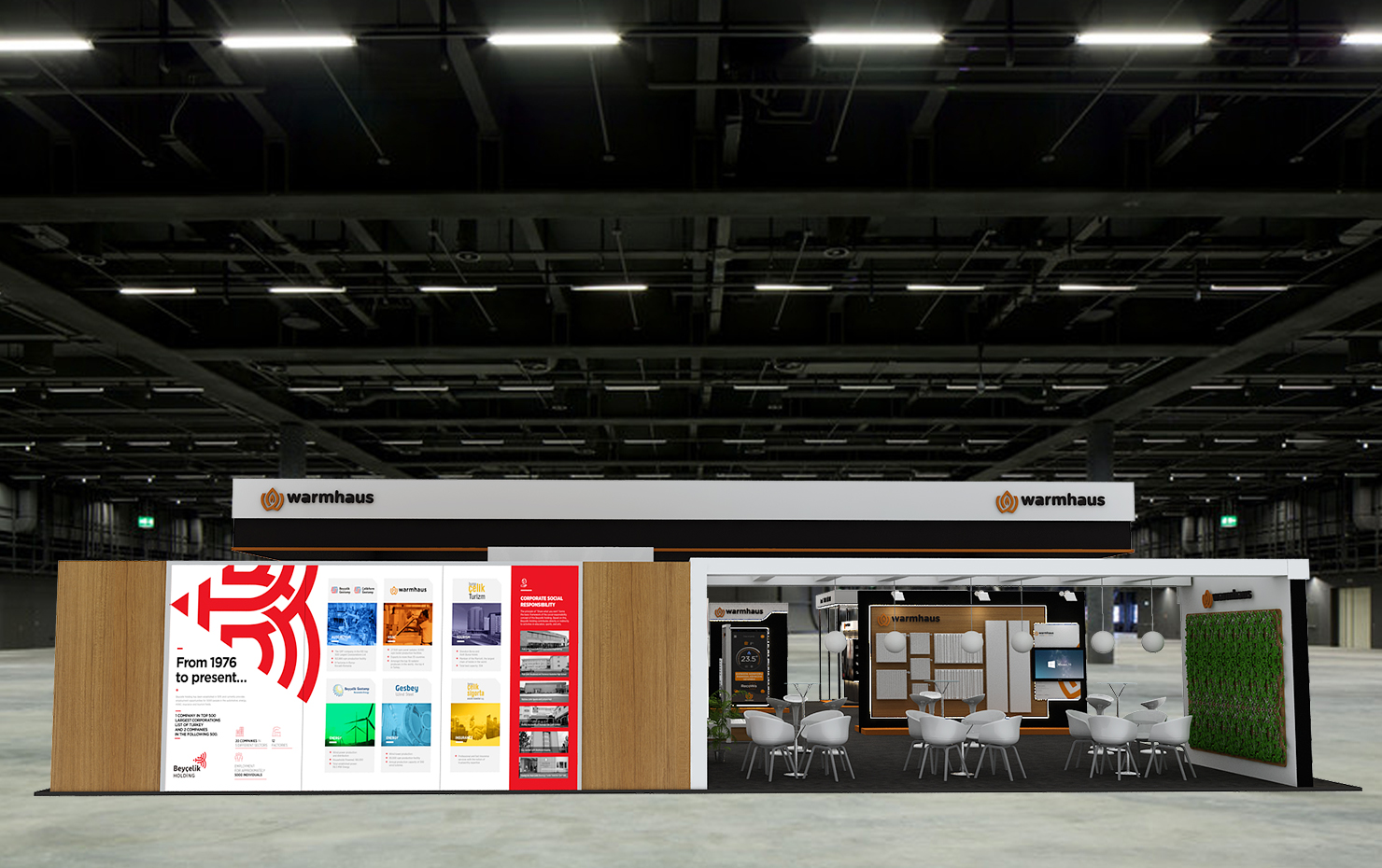 WARMHAUS , MCE MILANO 2020 , FAIR STAND-10
