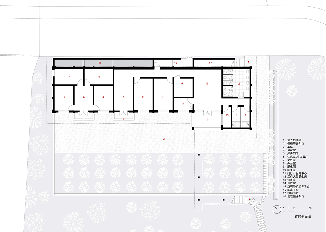长宁环城生态公园带市民服务驿站丨中国上海丨致正建筑工作室,冶是建筑-127