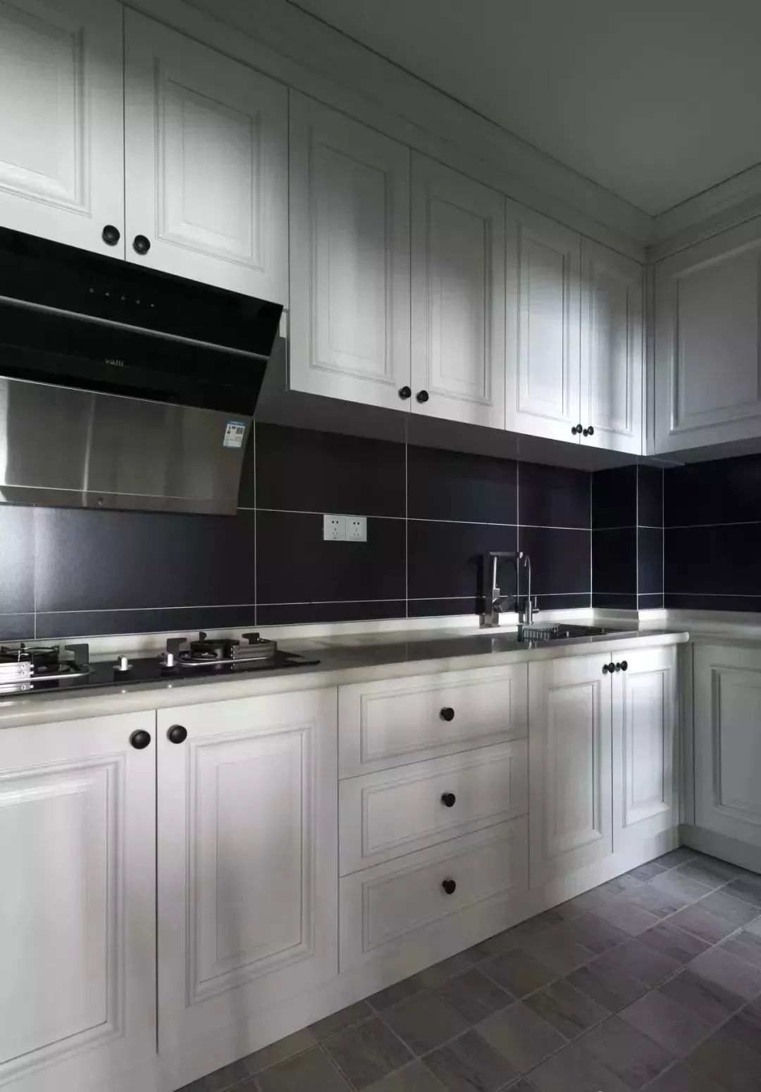 82㎡北欧风小户型，阳台改书房，轻奢餐厅设计-15