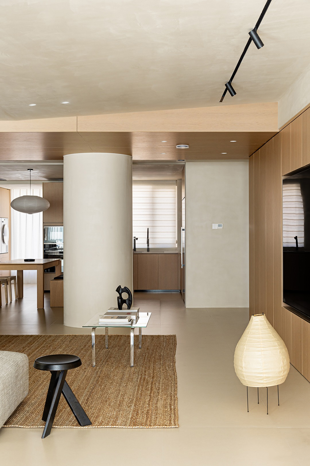 简约原木风:自由无界的理想家丨予上设计-48