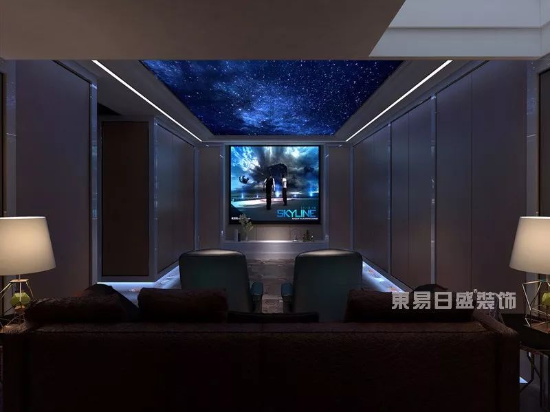 【东易设计】王文杰作品 • 大华观止500㎡港式轻奢风别墅-28