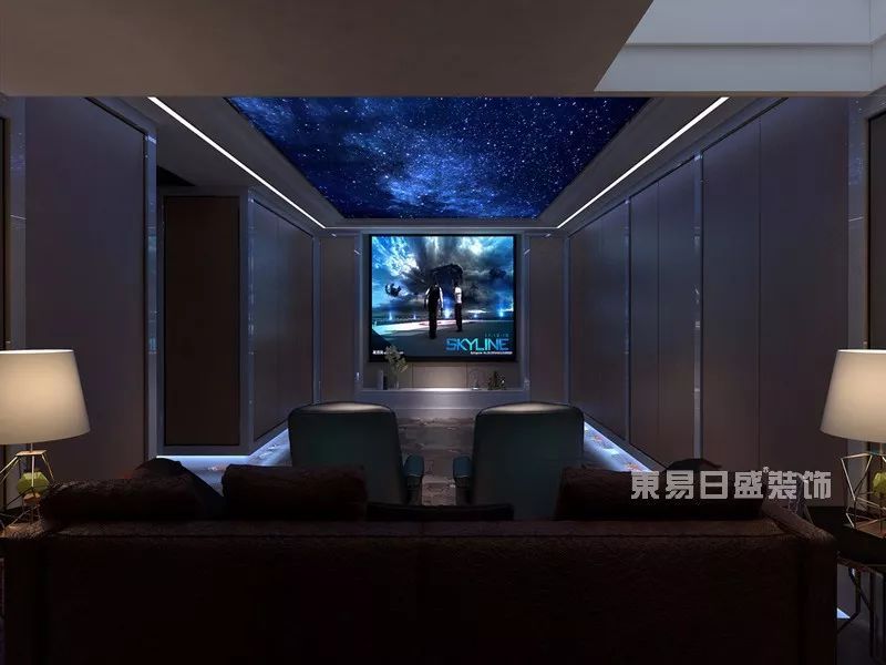 【东易设计】王文杰作品 • 大华观止500㎡港式轻奢风别墅-28