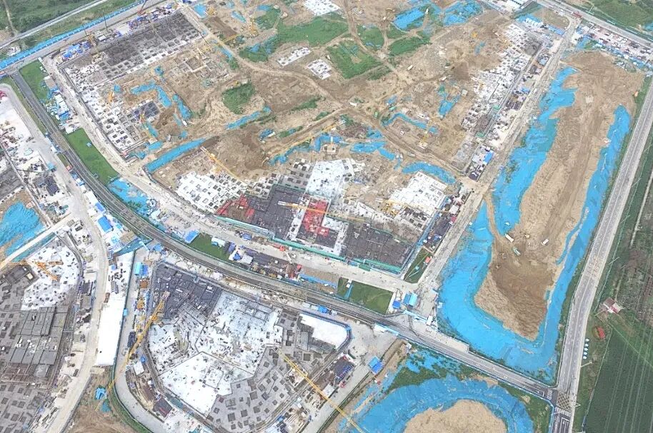 数字产业新地标！中建八局郑州鲲鹏软件小镇项目竣工-85