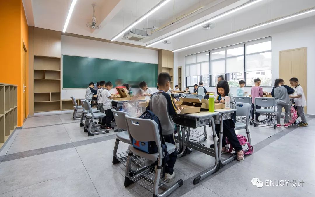 万科虎门梅沙小学,打造感官、思考、自由的体验式教育空间-31