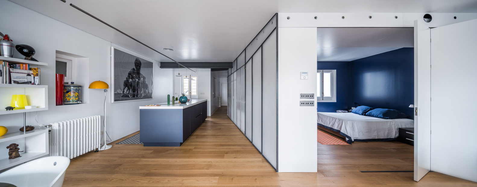 无界空间 | Madrid 公寓的通透设计-19