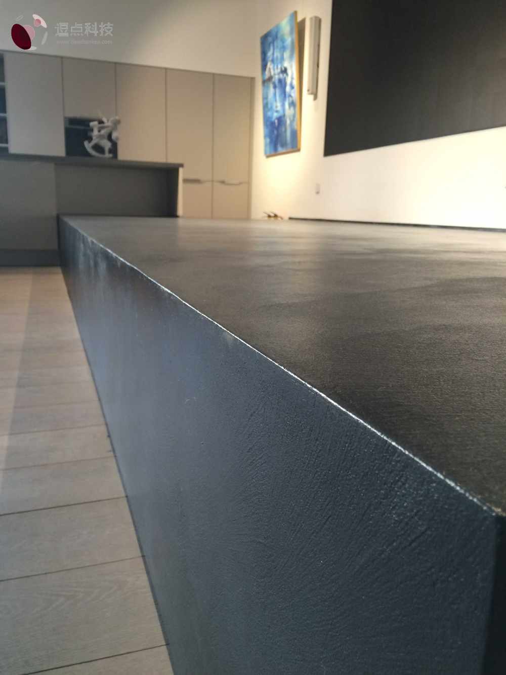 艺术树脂漆打造无缝一体化空间-3