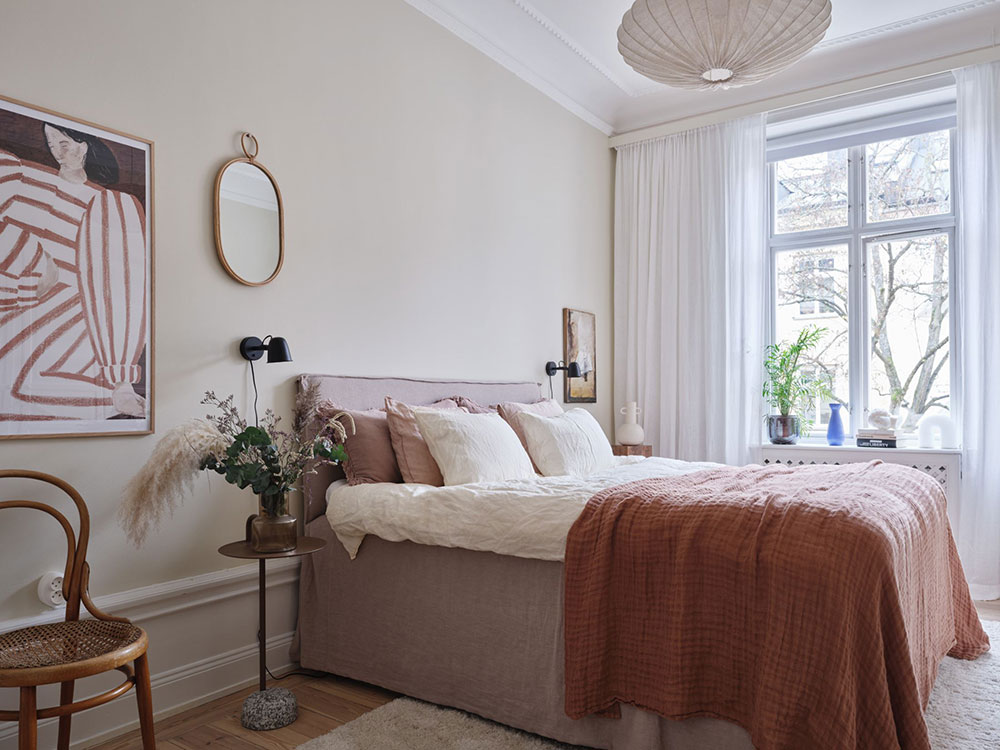 温馨斯堪的纳维亚公寓,冬季风情满满-23