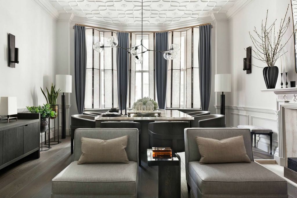 英式奢华豪宅，量身定制的设计理念-15