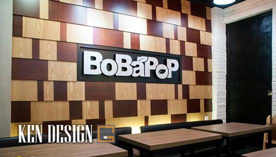 Bobapop奶茶店（Thủ Đức店）室内设计-15