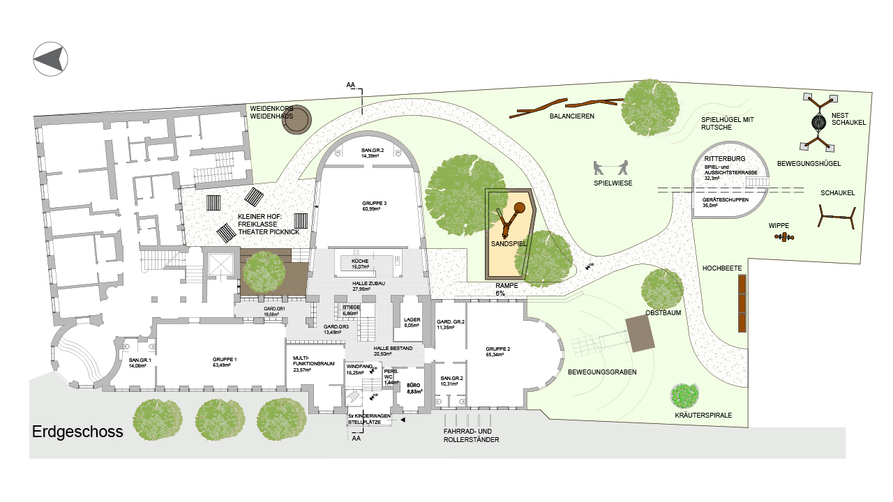 伯恩哈德施塔尔幼儿园竞赛丨Abendroth Architekten-48