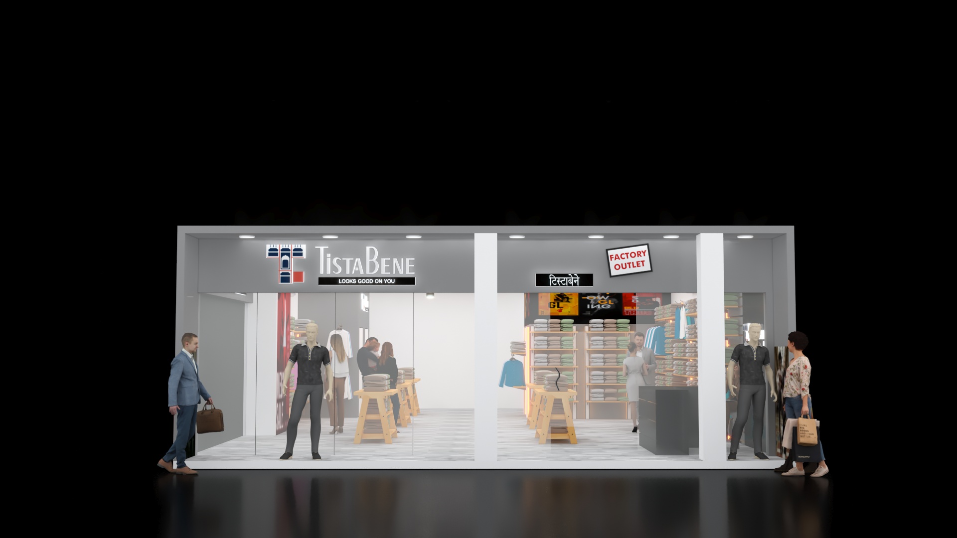 TistaBene 布展厅设计-5