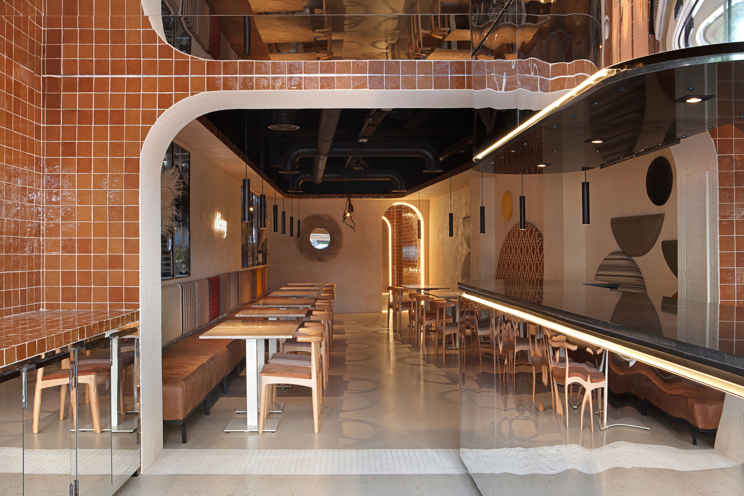 Chido Santa Engracia 餐厅丨西班牙马德里丨MOCA estudio-9