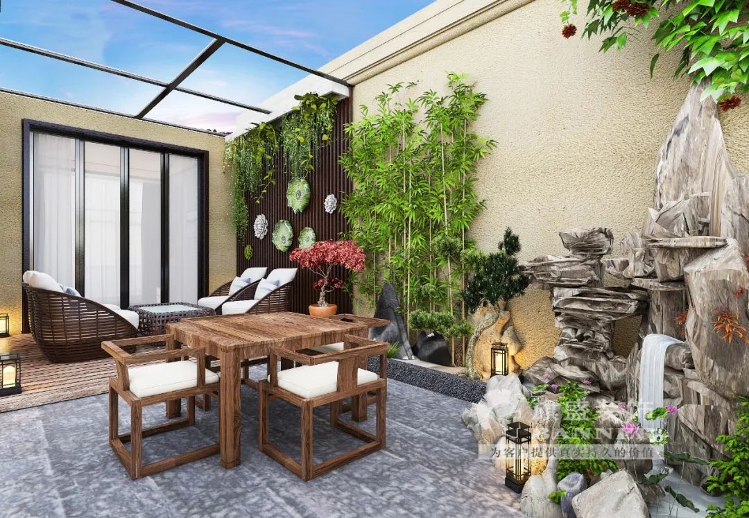 绛红之韵，山水之境——现代中式家居设计新诠释-84