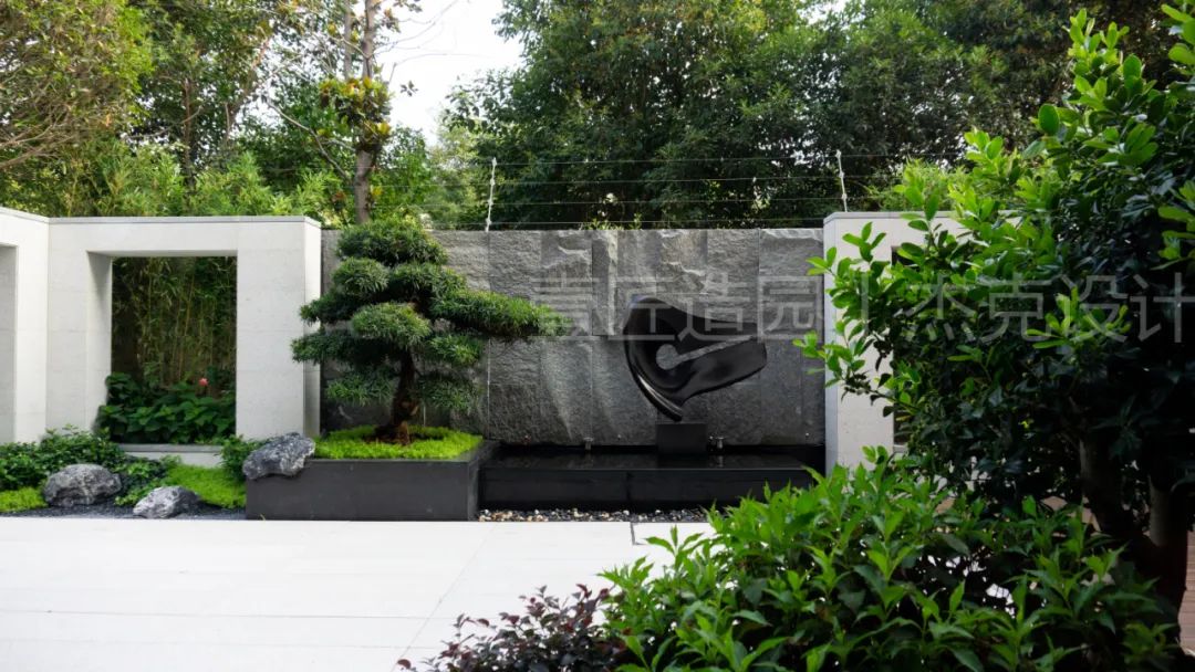 一庭一院一世界 · 正弘瓴的极简庭院设计丨【壹匠造园】-27