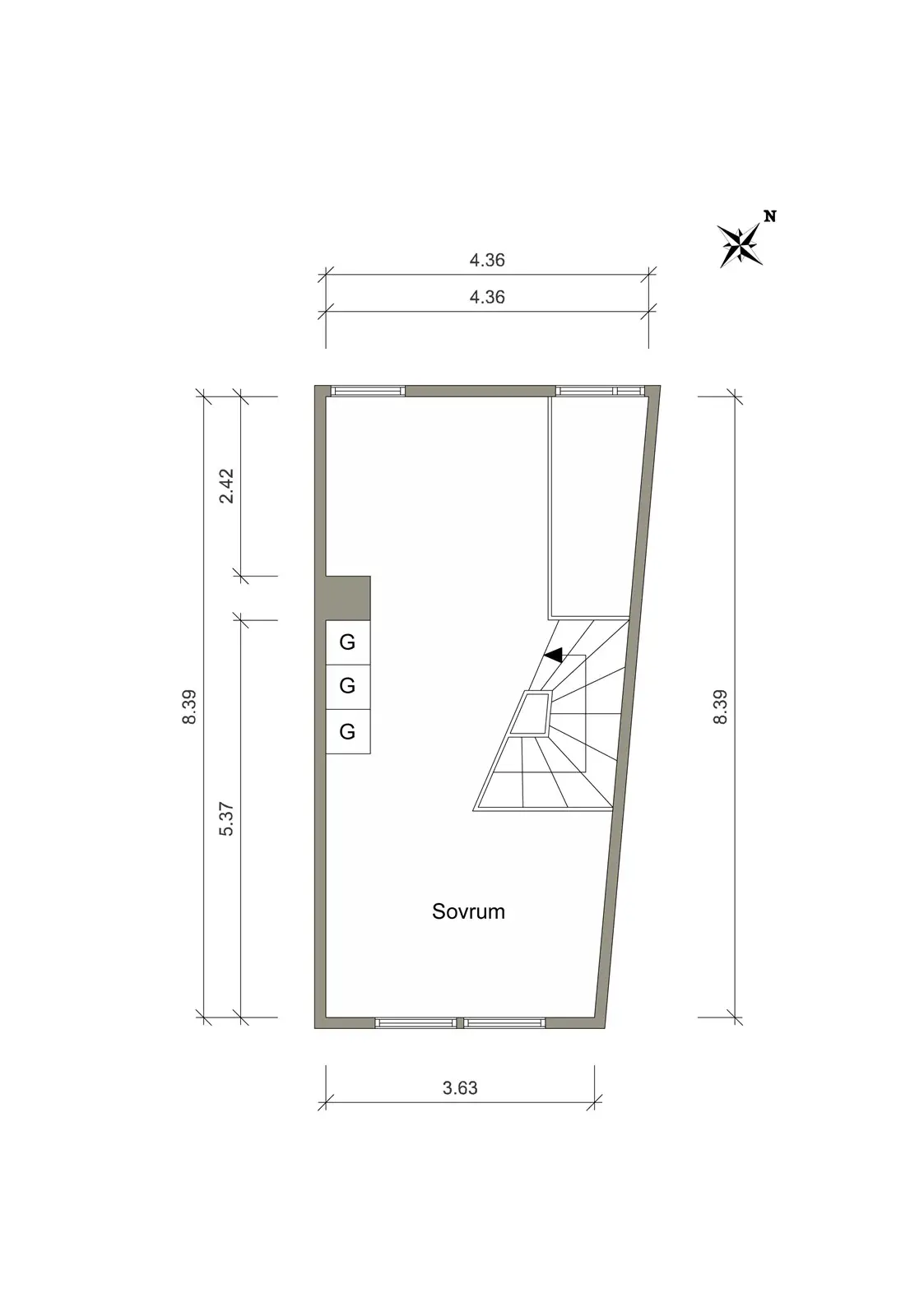瑞典家庭复式公寓，简约而不简单-19