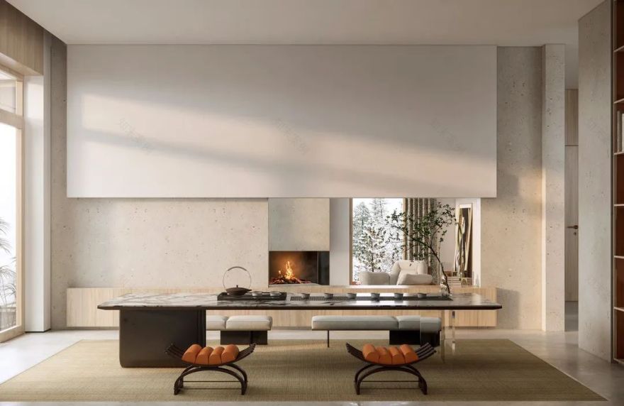 新案|1080㎡北欧极简别墅设计 • 顺义棕榈滩-25