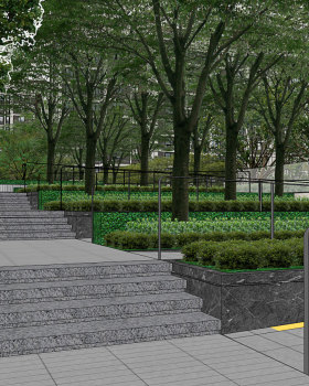 合肥万科朗拾大区景观SU模型