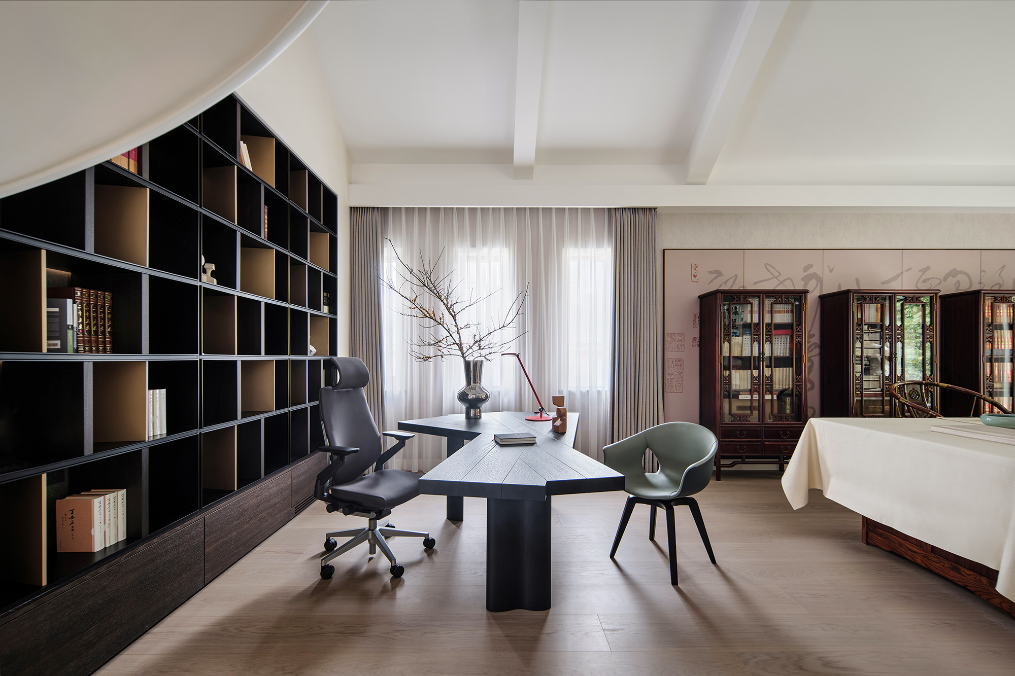 四川成都·锦官新城1000㎡ 森系自然住宅设计丨中国成都丨STUDIO.Y室内设计事务所-119