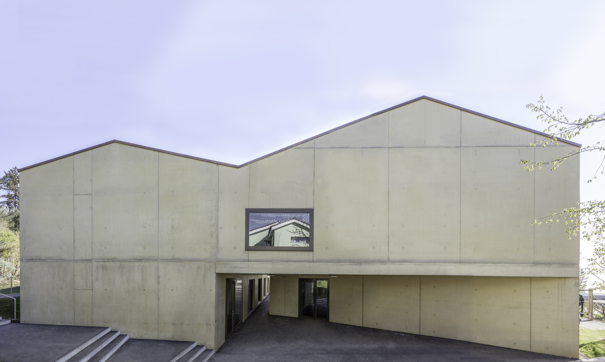 Evilard 小学扩建 | 新旧融合的室内设计-16