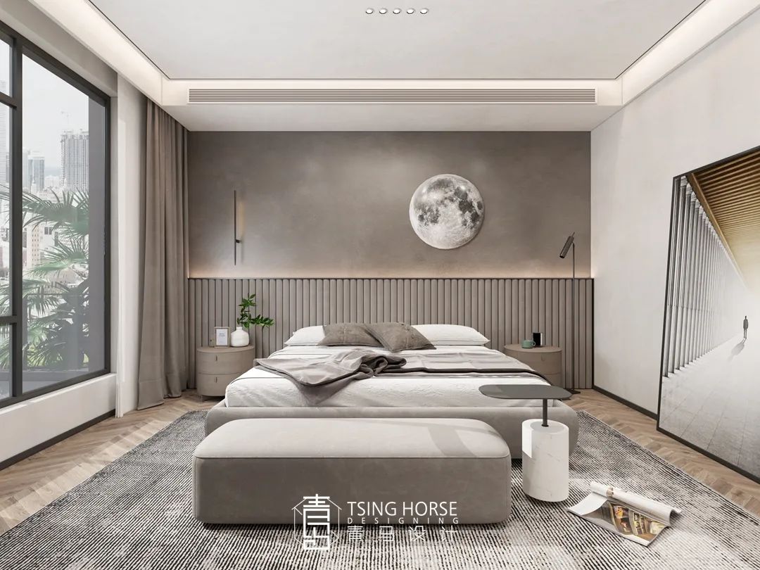 曲江风景线复式设计丨青马别墅空间设计-49