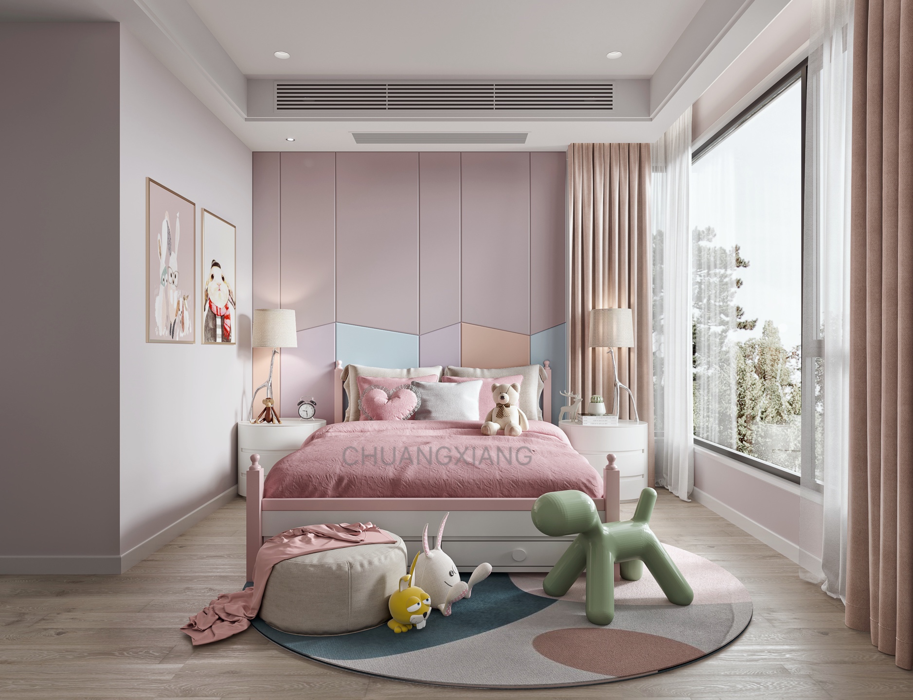 分享最近做的卧室                     -1