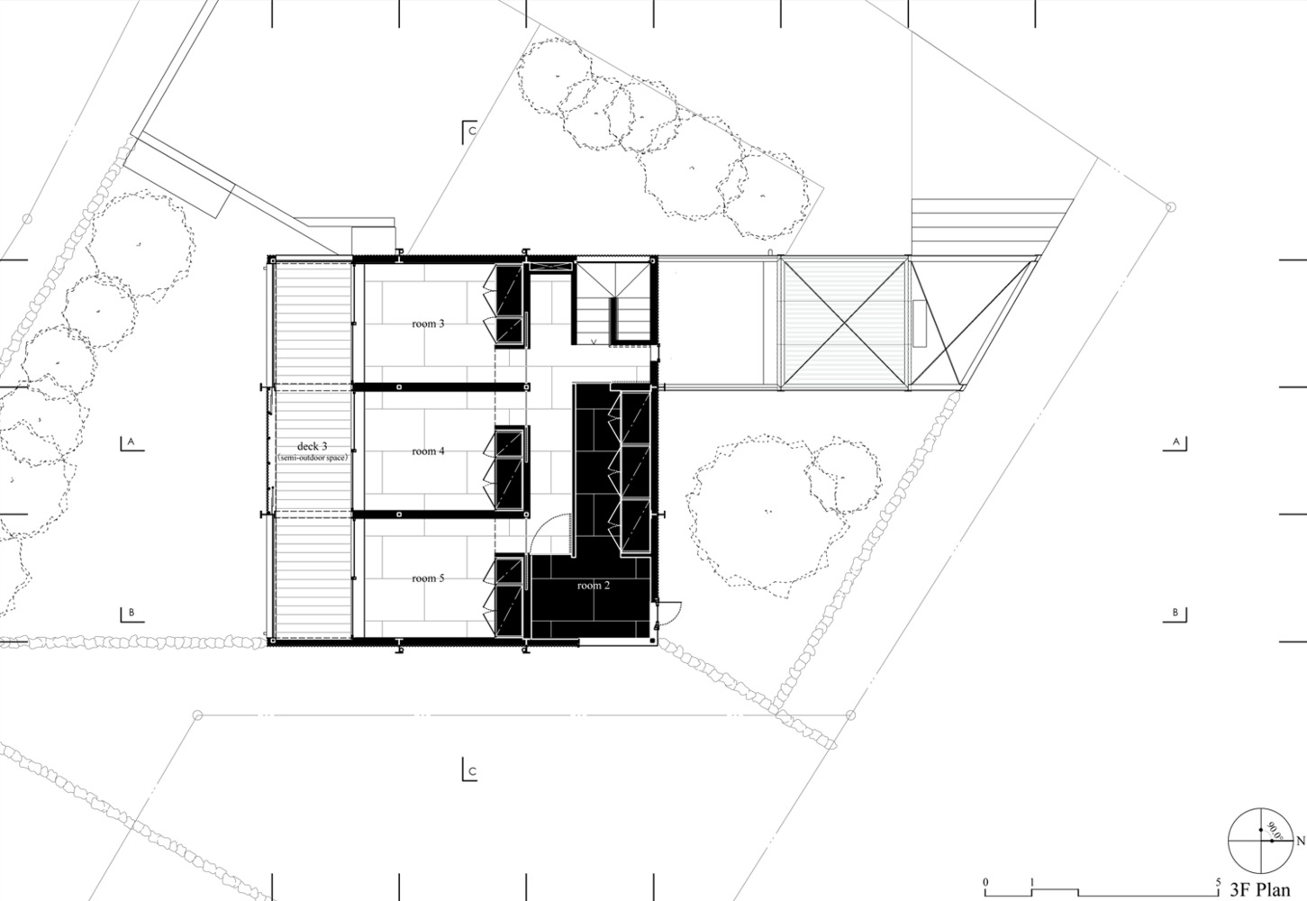 山石武喜打造简约钢构住宅 融入环境与自然共生-58