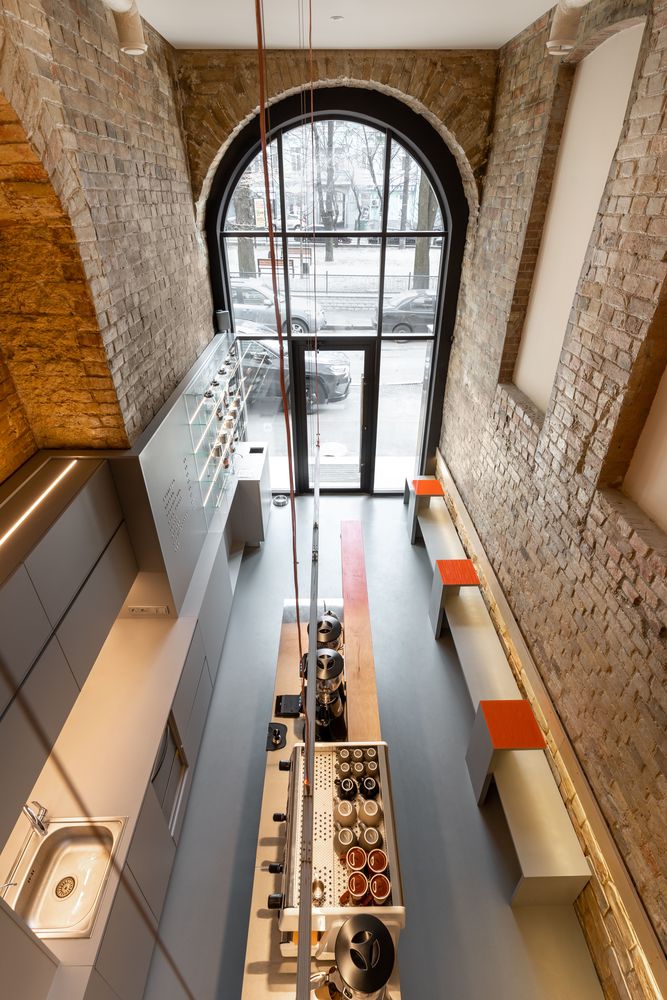 复古砖墙中的现代咖啡馆 · BWTC Coffee Shop-27