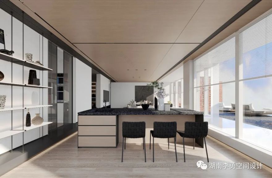 湖南吉首 300㎡私人别墅,自然光影塑造灵动空间-13