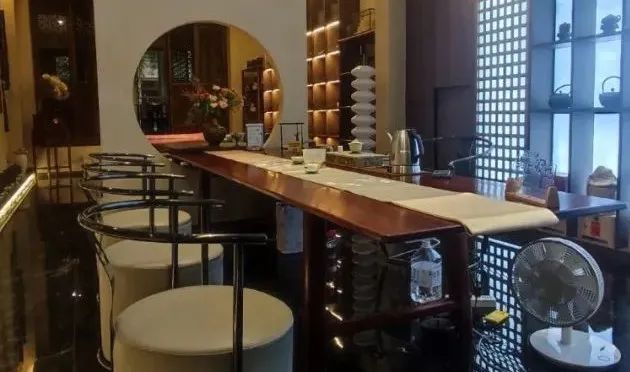 公园大地新东方美学茶室丨赢和空间-23