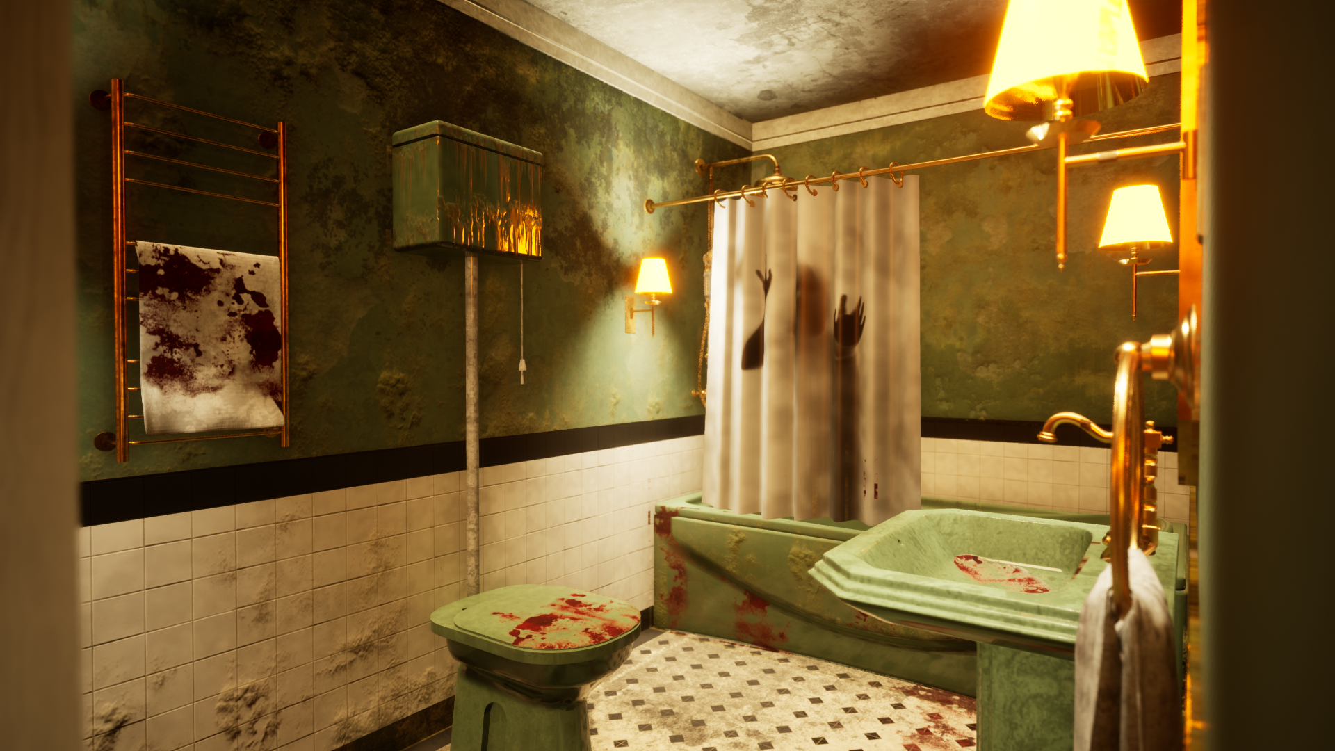 Cenografia - Banheiro do Terror-5