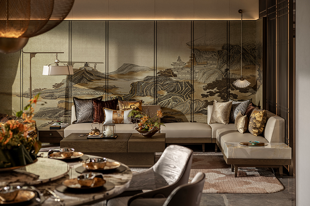 重庆电建西永泷悦长安合院别墅豪宅丨中国重庆丨深圳市盘石室内设计有限公司-9