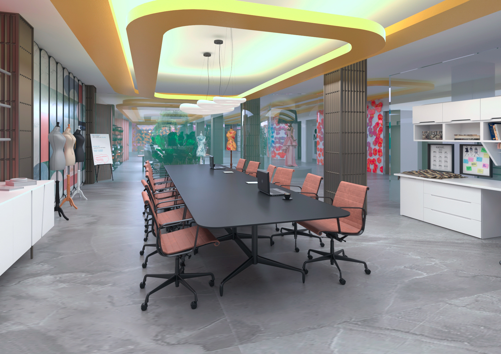 “SECOND CHANCE”女性时尚本地品牌公司办公空间室内设计-15