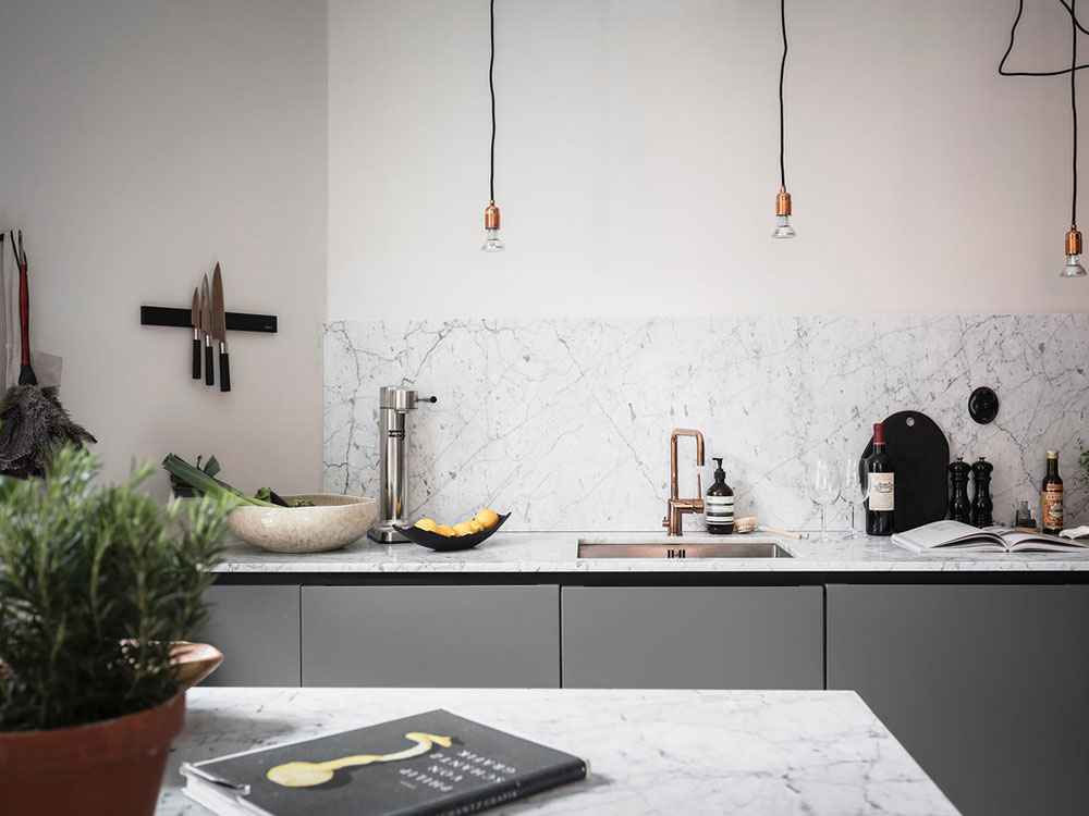 温馨瑞典公寓 | 不同空间的和谐色彩搭配-21