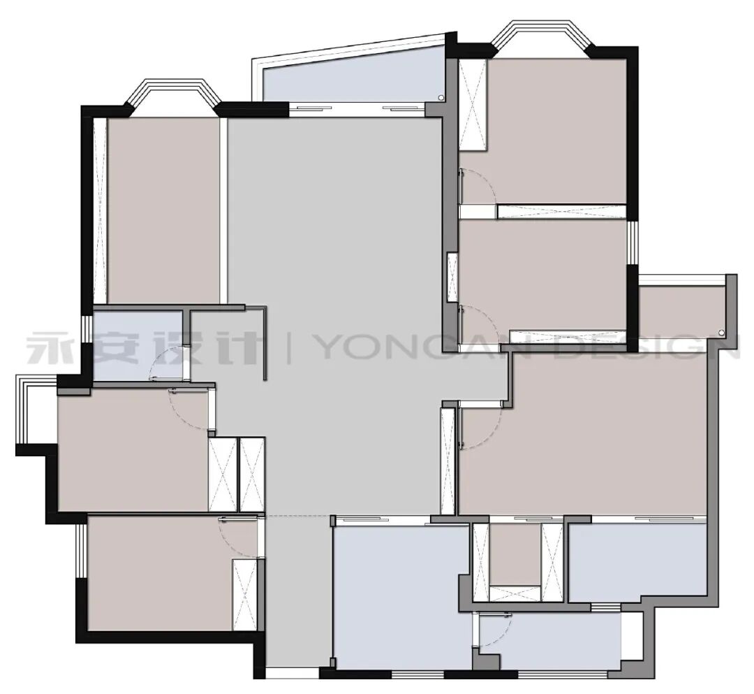永安新作丨豪园居175M²【木纹之语·岩纹之声】-32