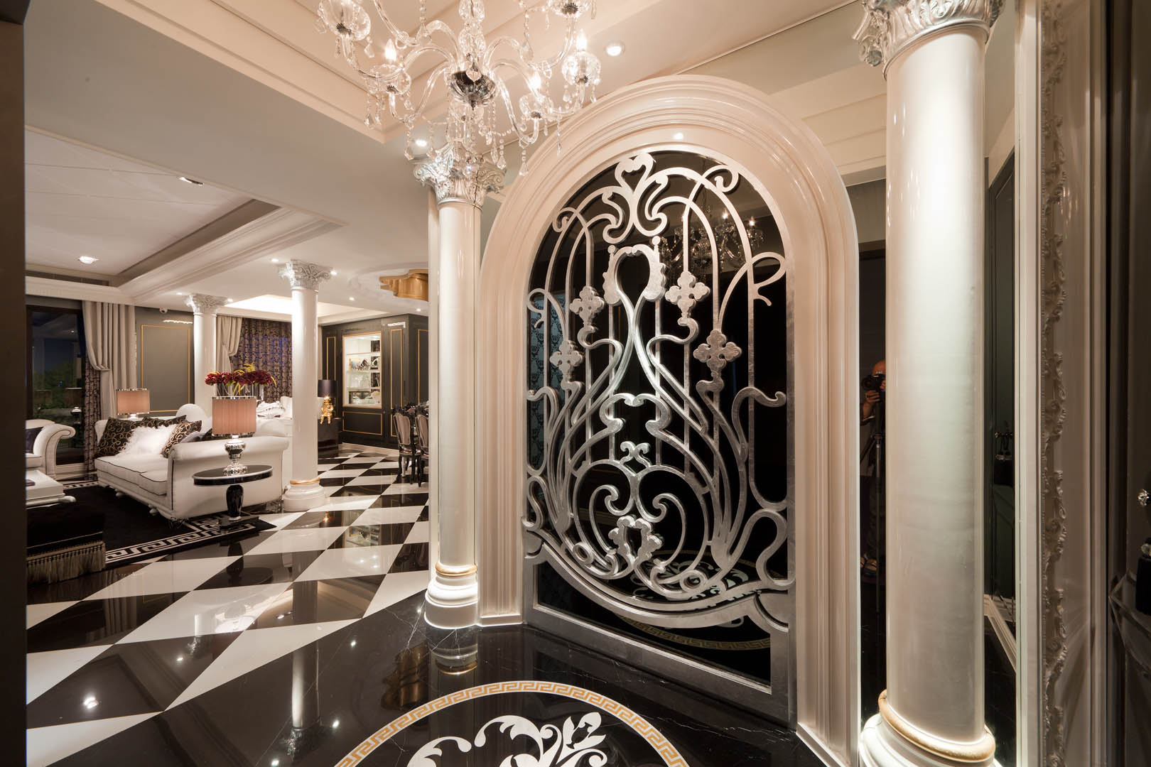 玄武设计_中央公园豪华样板房-22