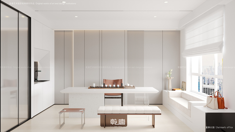 沈阳“现代”美容院办公室设计丨中国沈阳-1