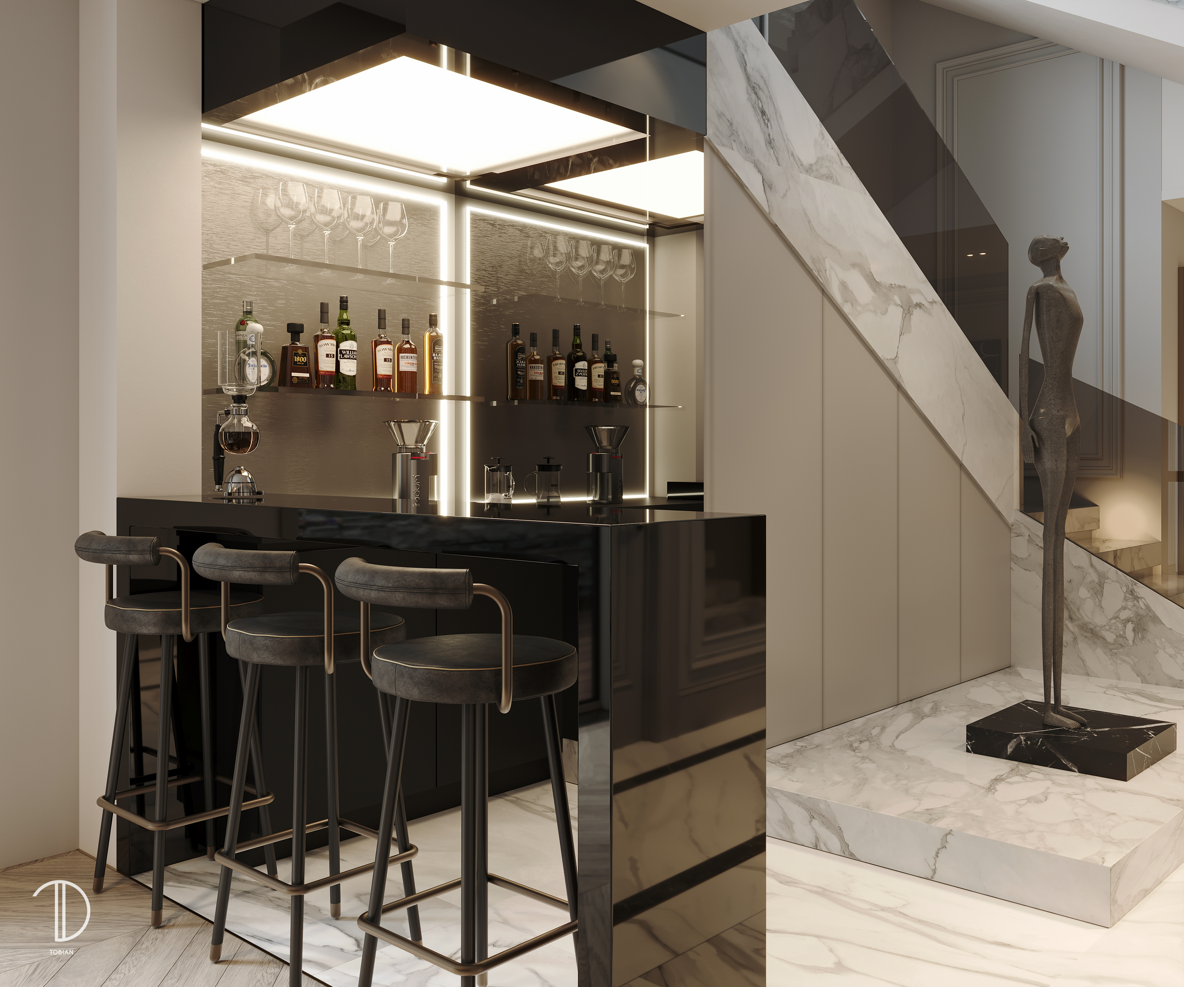 STONE PARK 别墅室内设计-86