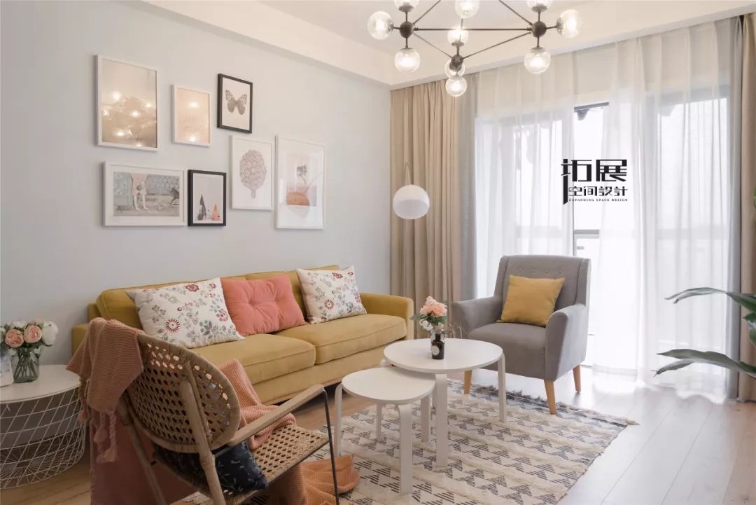 翔龙江畔 — 65㎡北欧，蓝色梦幻的少女心-29