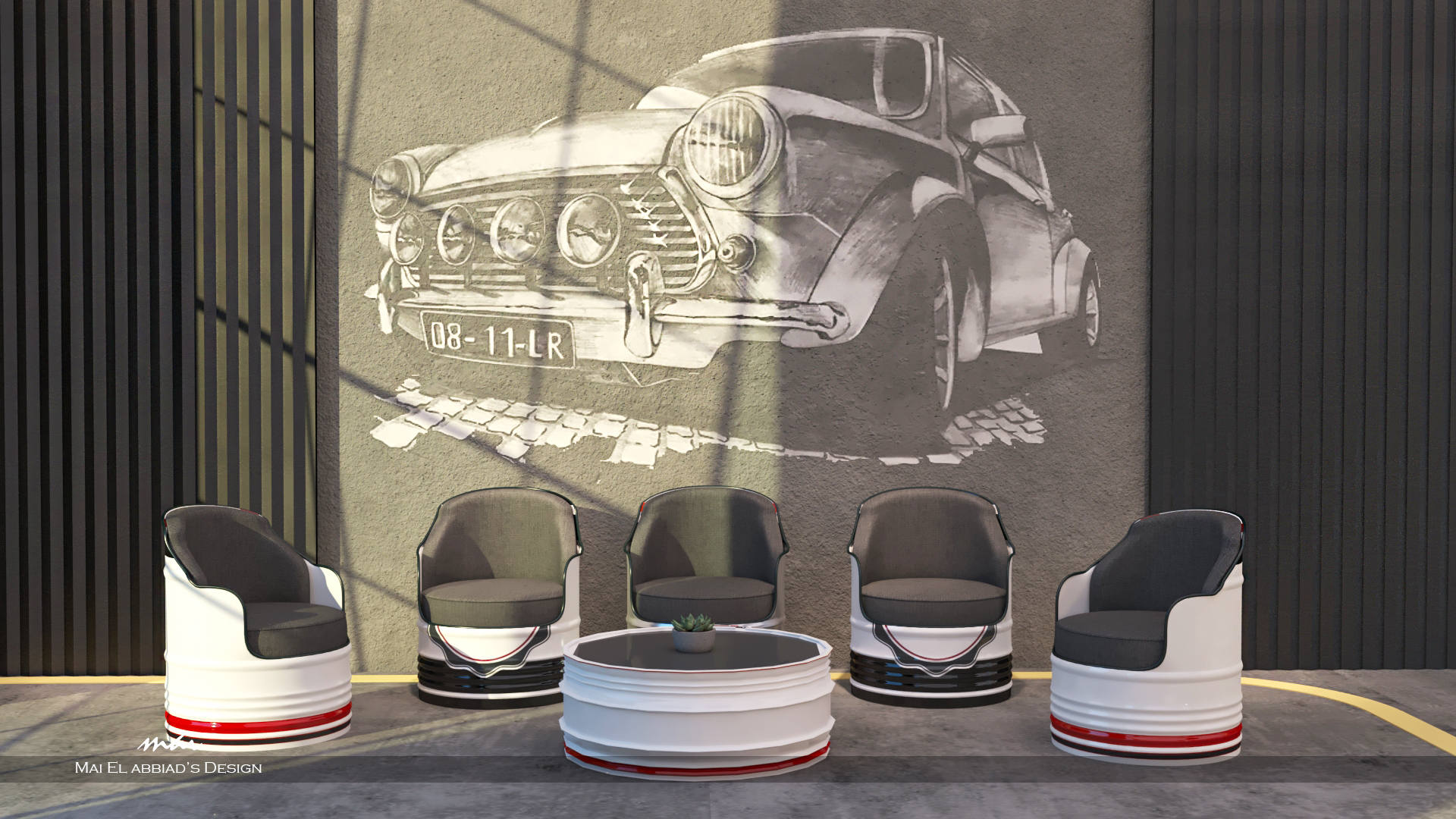 迪拜警察局庭院设计丨阿联酋迪拜-14