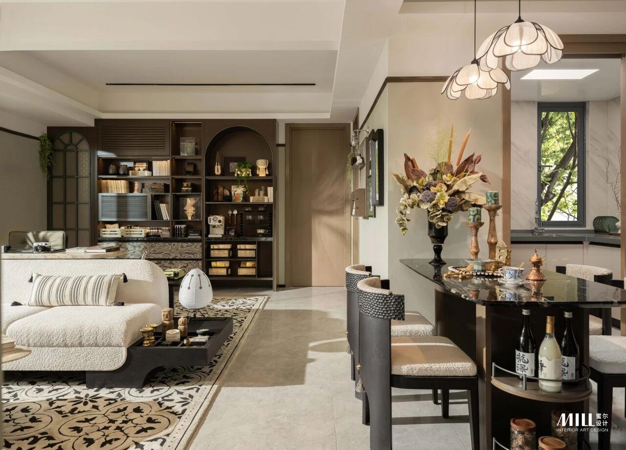 重庆万科·星光天空之城85m²样板间丨中国重庆丨深圳市蜜尔室内艺术设计有限公司-9